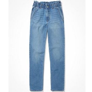 AEO Paperbag Waist Mom Jeans